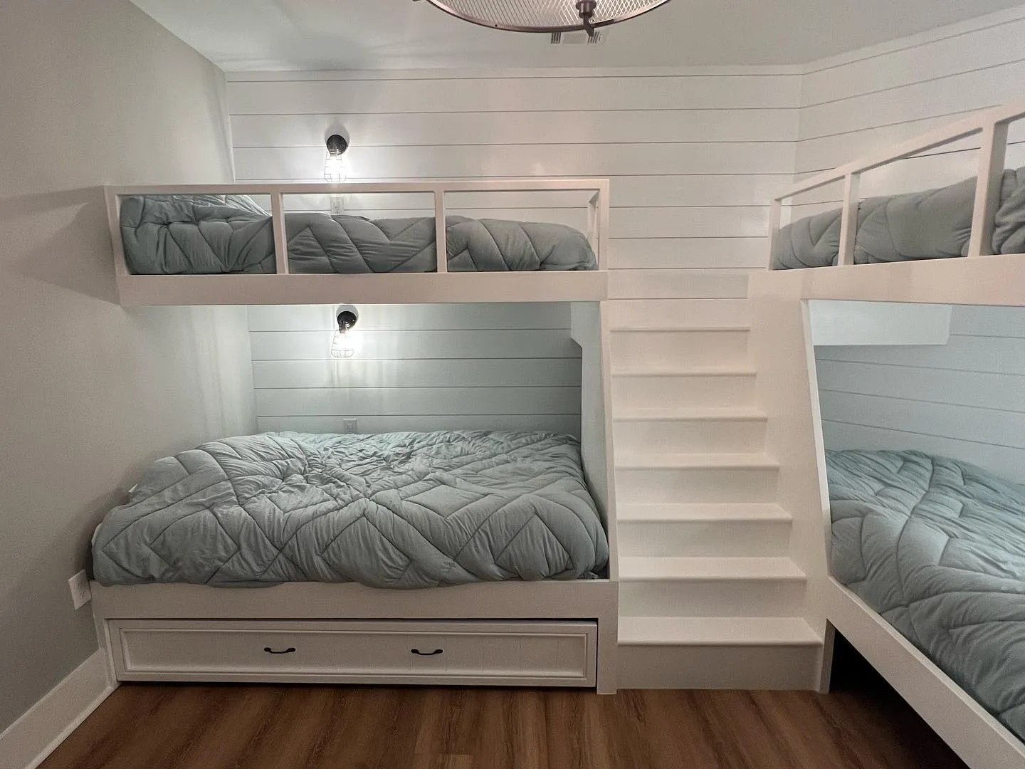 Built-in bunk beds